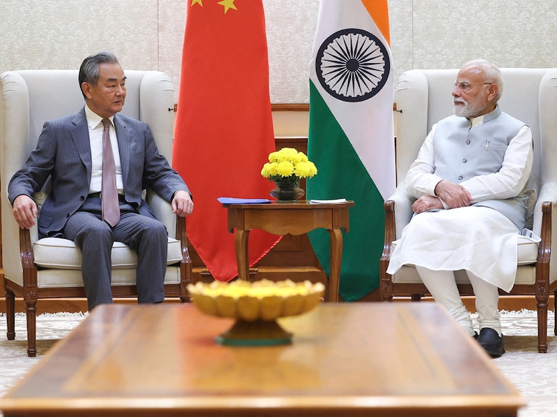 India"s Prime Minister Narendra Modi meets Chinese Foreign Minister Wang Yi on Tuesday evening in New Delhi. China has agreed to remove restrictions on the export of rare earth minerals, fertilisers and tunnel boring machines to New Delhi.