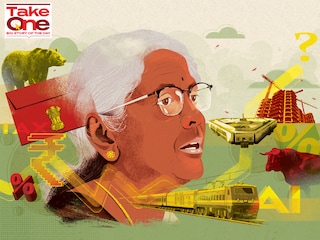The positives of the FY26 Union Budget and negatives of the Q3FY25 earnings season may be drowned out in the fallout of the US imposing high tariffs on three major exporters to the US
Illustration: Chaitanya Dinesh Surpur