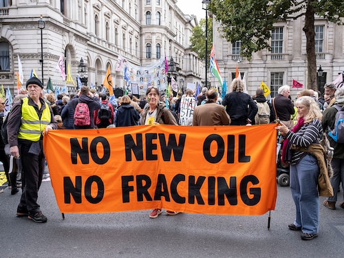 Over the past two decades, fracking has become an enormously important component of American energy policy, bringing the country energy independence
Image: Dan Kitwood/Getty Images Over the past two decades, fracking has become an enormously important component of American energy policy, bringing the country energy independence
Image: Dan Kitwood/Getty Images