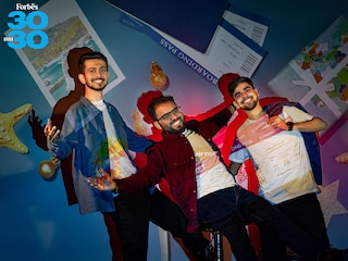 (From left) Arjit Singh, Deepak Meena and Hansraj Patel Image: Madhu Kapparath Directed by: Kapil Kashyap