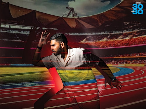 Pallav Bihani, Founder, Boldfit 
Image: Selvaprakash Lakshmanan for Forbes India Directed By: Kapil Kashyap
Background Image: Shutterstock