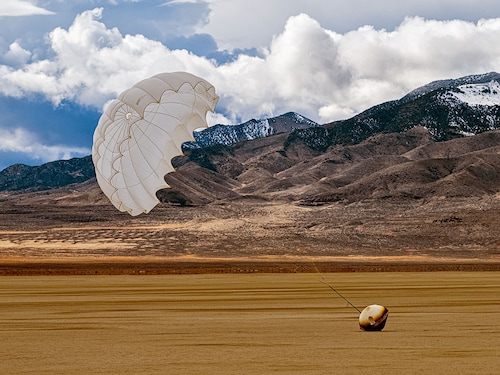 Varda Space Industries, a California startup, successfully completed its first in-space manufacturing mission, with its W-1 capsule landing in northern Utah on February 21
Image: Varda Varda Space Industries, a California startup, successfully completed its first in-space manufacturing mission, with its W-1 capsule landing in northern Utah on February 21
Image: Varda