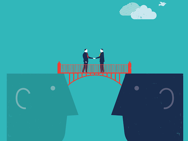 Research has shown that it is really helpful to focus on what is common, areas where we can establish trust — even a narrow one — and build on it, without denying the differences
Image: Shutterstock