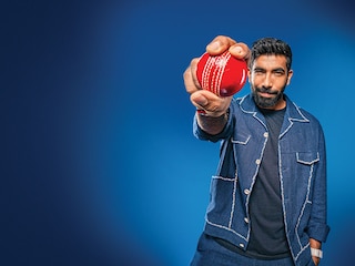 Jasprit Bumrah, India"s premier fast bowler Image: Mexy Xavier Wardrobe: Shacket-Countrymade Styling: Nayaab Randhawa Styling Assistant: Sezmin Hair: Team Hakim’s Aalim (Akash) Makeup: Team Juhika Bumrah (Mehek Singh)