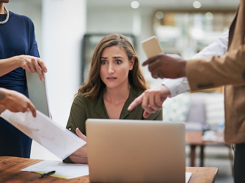 At work, knowing how to say "no" is an essential skill. 
Image: Shutterstock