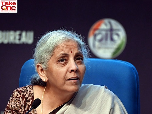 Union Finance Minister Nirmala Sitharaman.
Image: Ajay Aggarwal/Hindustan Times via Getty Images Union Finance Minister Nirmala Sitharaman.
Image: Ajay Aggarwal/Hindustan Times via Getty Images