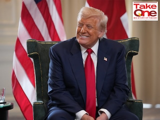 Trump’s social media post about a 25 percent tariff hike was a surprise, Indian markets remained volatile on the following day of trade
Image: Andrew Harnik/Getty Images