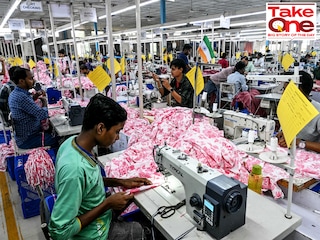 There will be an incremental impact of the tariffs, particularly on clothing/textiles, jewellery and phones sectors
Image: Indranil Mukherjee / AFP