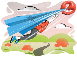 Startups need to move away from vanity metrics such as headline valuations and, instead, track metrics that reflect real business health: Profitability, cash flow, customer retention, and lifetime value.
Illustration: Chaitanya Dinesh Surpur