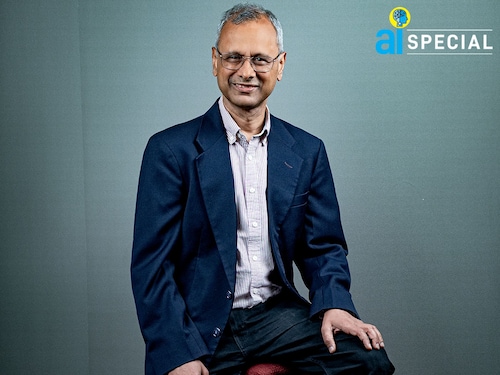 Manish Gupta, Senior director, Google DeepMind
Image: Nishant Ratnakar for Forbes India Manish Gupta, Senior director, Google DeepMind
Image: Nishant Ratnakar for Forbes India