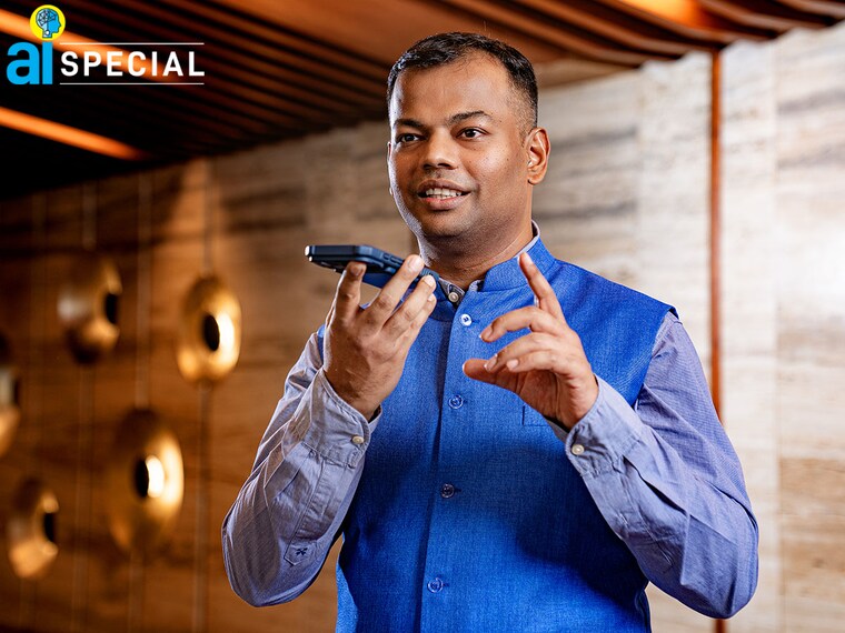 Mitesh M Khapra, Founder, AI4Bharat, and Associate Professor, IIT-Madras Image: Mexy Xavier