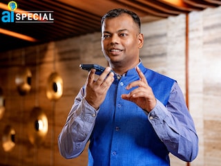 Mitesh M Khapra, Founder, AI4Bharat, and Associate Professor, IIT-Madras Image: Mexy Xavier