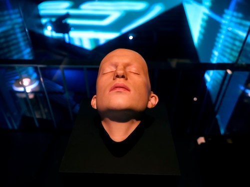 Ex Machina, movie memorabilia on display at The Academy Museum hosts a press preview tor their new exhibitions "Color In Motion & Cyberpunk" at The Academy Museum of Motion Pictures on October 01, 2024 in Los Angeles, California. Image: Frazer Harrison/Getty Images Ex Machina, movie memorabilia on display at The Academy Museum hosts a press preview tor their new exhibitions "Color In Motion & Cyberpunk" at The Academy Museum of Motion Pictures on October 01, 2024 in Los Angeles, California. Image: Frazer Harrison/Getty Images