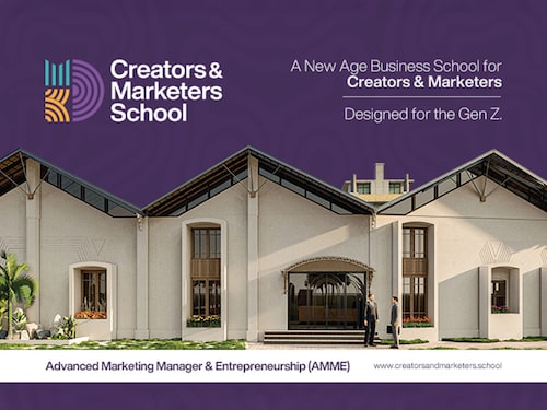 A new age Business School for Creators & Marketers