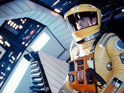 Gary Lockwood controls the space station in a scene from the film "2001: A Space Odyssey", 1968. 
Image: Metro-Goldwyn-Mayer/Getty Images