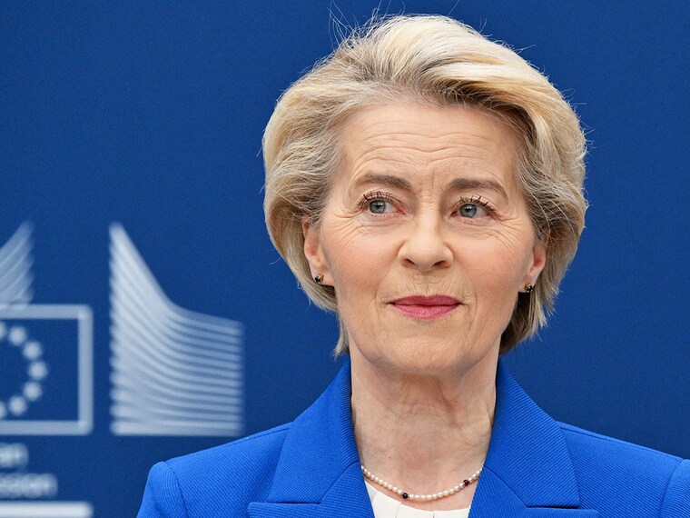 EU chief Ursula von der Leyen
Image: Nicolas Tucat / AFP