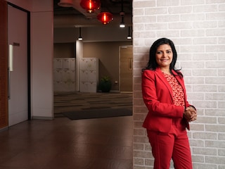 Sindhu Gangadharan, managing director of SAP Labs India and chairperson of NASSCOM. Image: Selvaprakash Lakshmanan for Forbes India