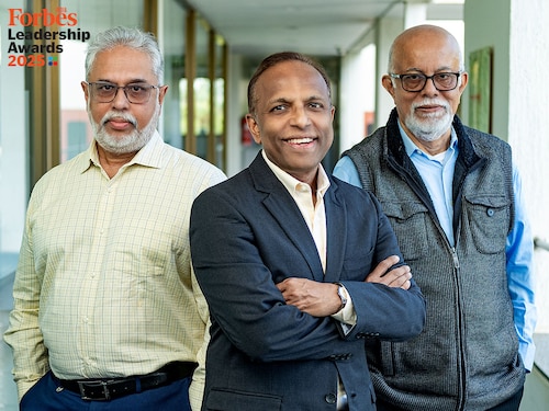 Bugworks Research co-founders (from left): Balasubramanian Venkataraman, Anand Anandkumar and Santanu Datta. Image: Nishant Ratnakar for Forbes India Bugworks Research co-founders (from left): Balasubramanian Venkataraman, Anand Anandkumar and Santanu Datta. Image: Nishant Ratnakar for Forbes India