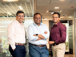Anant Vidur Puri, Partner Vishal Gupta, Partner and Nithin Kaimal, Chief Operating Officer, of Bessemer Venture Partners. Image: Hemant Mishra for Forbes India