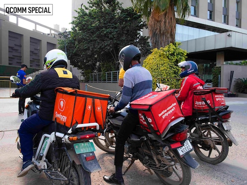 Steep competition in the food quick commerce businesses and massive cash burns by Zomato and Swiggy are worrisome.
Image: Amit Verma Steep competition in the food quick commerce businesses and massive cash burns by Zomato and Swiggy are worrisome.
Image: Amit Verma