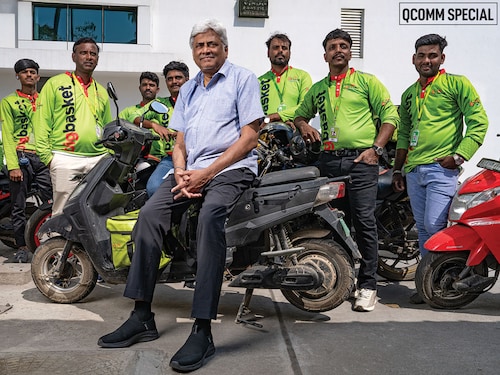 Hari Menon, co-founder and CEO of BigBasket
Image: Selvaprakash Lakshmanan for Forbes India Hari Menon, co-founder and CEO of BigBasket
Image: Selvaprakash Lakshmanan for Forbes India