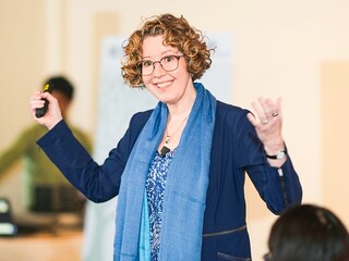 Jennifer Garvey Berger, designer, teacher and coach of leadership programmes