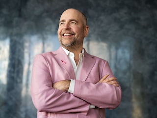 Michael Taylor at a philanthropy conference in Florida. “Within 50 years—probably 20—we are going to have the first versions of drugs that profoundly change the way we age.â€ Image: JAMEL TOPPIN FOR FORBES