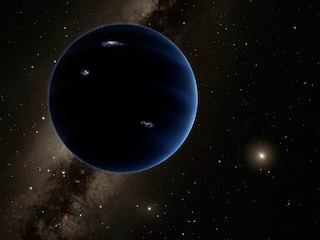 Some astronomers say the strange, clustered orbits of icy rocks beyond Neptune indicate that something big is out there, which they have dubbed Planet Nine.
Image: AFP Photo/ Caltech/ Robert Hurt