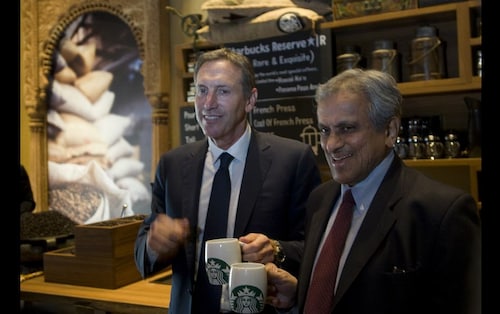 While announcing the launch Schultz said the chain plans to open three stores in Mumbai at the Taj Palace Hotel and Oberoi Mall in Goregaon after which they move to Delhi for a January 2013 launch While announcing the launch Schultz said the chain plans to open three stores in Mumbai at the Taj Palace Hotel and Oberoi Mall in Goregaon after which they move to Delhi for a January 2013 launch
