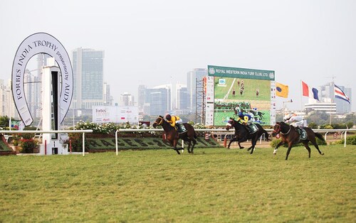 The Forbes India Trophy race in progress at Mumbai&rsquos historic Mahalakshmi Race Course The Forbes India Trophy race in progress at Mumbai&rsquos historic Mahalakshmi Race Course