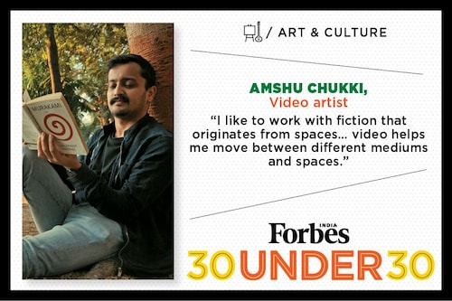 Amshu Chukki, 25, Video Artist Amshu Chukki, 25, Video Artist