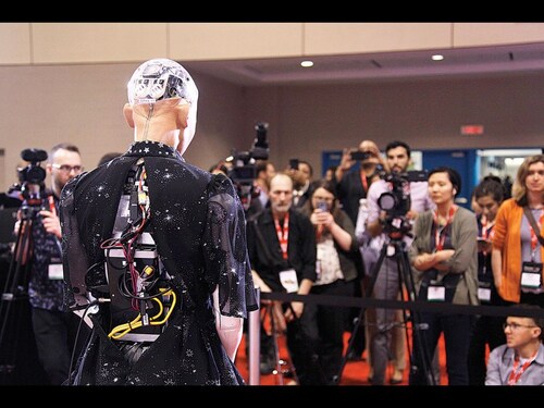  <strong>Sophia Humanoid Robot</strong><br />Sophia was developed by Hong Kong-based Hanson Robotics in 2015. As the United Nations Development Programme&rsquos first ever Innovation Champion, Sophia is the first non-human to be given a UN title and a citizenship (by Saudi Arabia). It has displayed prowess in voice recognition and making human gestures at various public events, including the Discovery exhibition on April 30, 2018 in Toronto (pictured).<br /><br />                        
