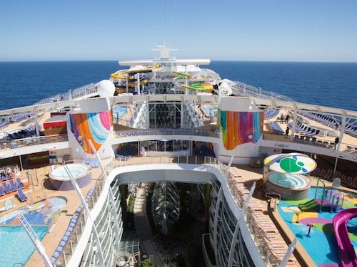 Based on research that nearly half of Britons (45 percent) choose a holiday based on the opportunity for social media boasting power, &lsquobragalicious&rsquo Instagram content and &lsquoan ultimate experience&rsquo has been considered at each stage of construction. It took 36 months, 4,700 shipbuilders and their crew to build the cruise ship, designed around vacationers&rsquo preferences Based on research that nearly half of Britons (45 percent) choose a holiday based on the opportunity for social media boasting power, &lsquobragalicious&rsquo Instagram content and &lsquoan ultimate experience&rsquo has been considered at each stage of construction. It took 36 months, 4,700 shipbuilders and their crew to build the cruise ship, designed around vacationers&rsquo preferences