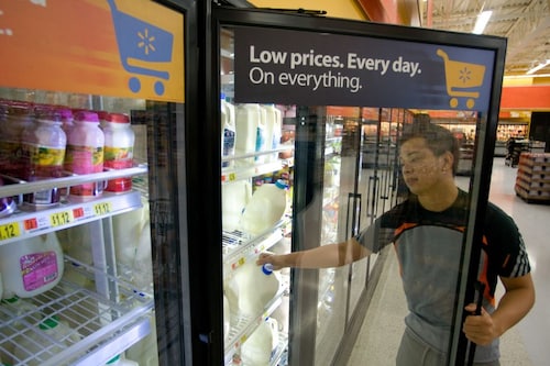  On July 2, 1962, Walton opened the first Walmart Discount City store in Rogers, Arkansas. He chose rural locations out of necessity, since it was cheaper to build there, but soon made it a part of his strategy. He flew his small plane over the South and Midwest, scouting for new sites for Walmarts. &lsquoFrom up in the air,&rsquo Walton wrote in his autobiography, &lsquowe could check out traffic flows, see which way cities and towns were growing, and evaluate the location of competition&mdashif there was any.&rsquo&nbsp Within its first five years, the company expanded to 24 stores across Arkansas and reached US$12.6 million in sales. The company went public by 1970<br />