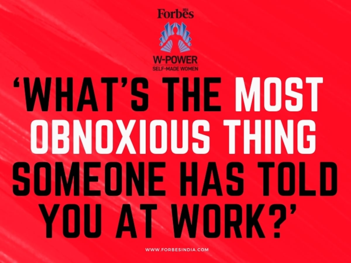 Obnoxious Thing What's the most obnoxious thing someone has said to you about your work ...