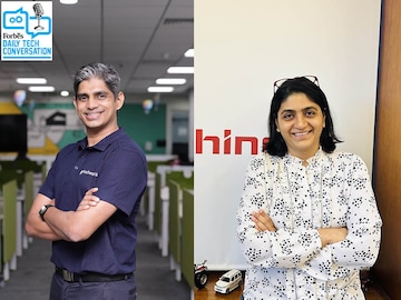 Mahindra Group's Rucha Nanavati and Karthik Rajaram at Freshworks on modern employee experience