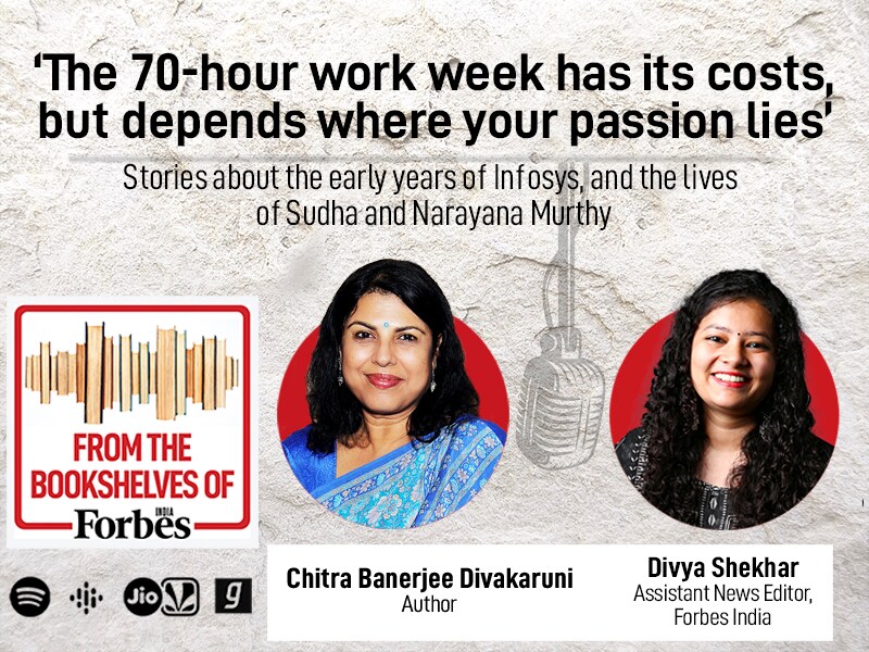Chitra Banerjee Divakaruni on her new book about Sudha and Narayana Murthy