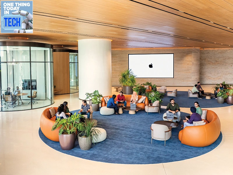 Apple just added office space in India that can accommodate 1,200 staff