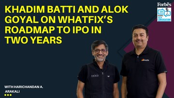 Khadim Batti and Alok Goyal on Whatfix's roadmap to IPO in two years