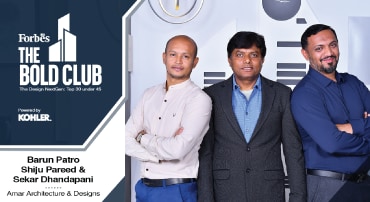 Amar Architects Barun Patro, Shiju Pareed, Sekar Dandapani