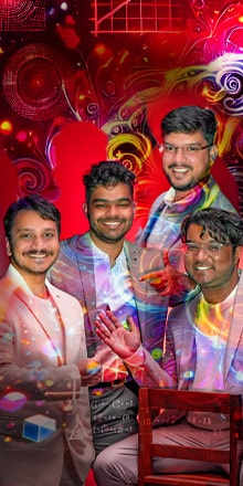 Neelakantha Bhanu, Devulapalli Lakshmi Prachotan, Alluru Uday Kiran and Jonnalagadda Sai Krishnakanth 