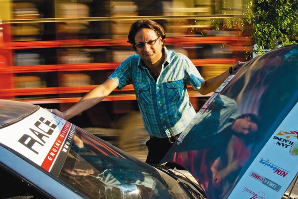 BRUTE POWER Keshav Arora with his Maruti Suzuki Esteem in India