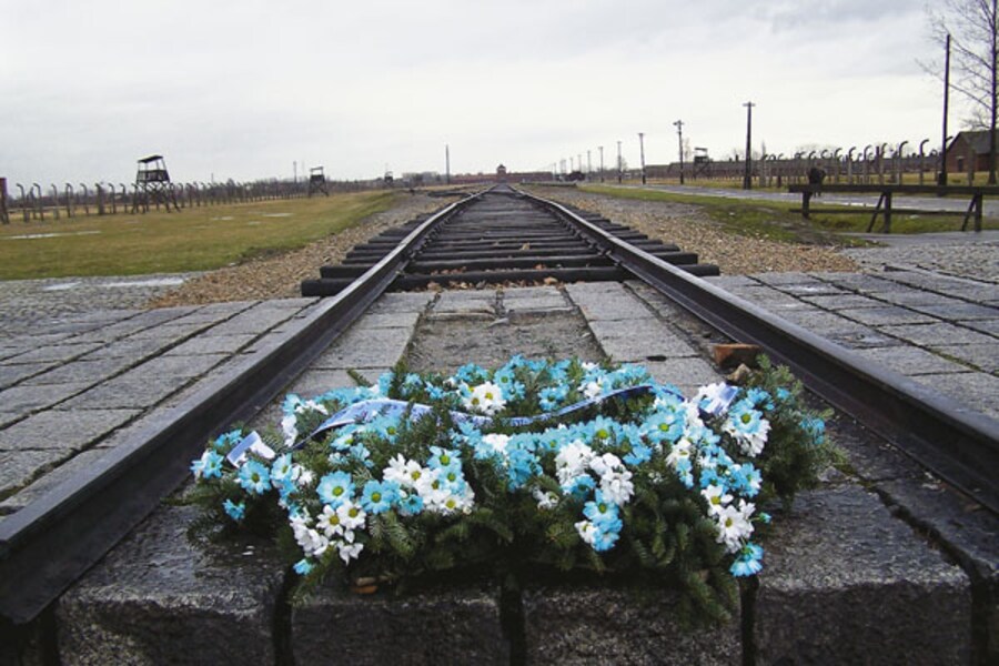 A Rainy Day at Auschwitz