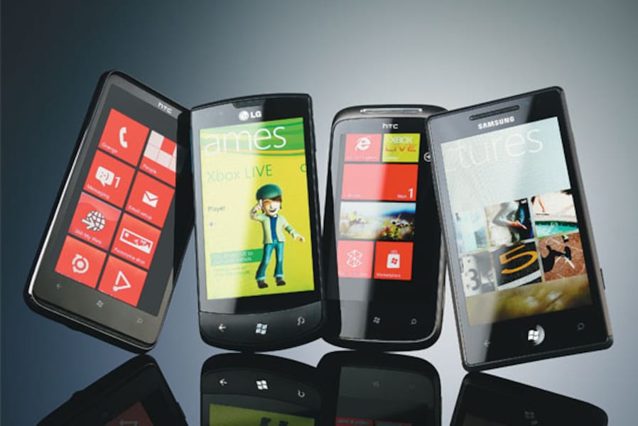 Quick Look At Windows Phone 7s First Few Handsets