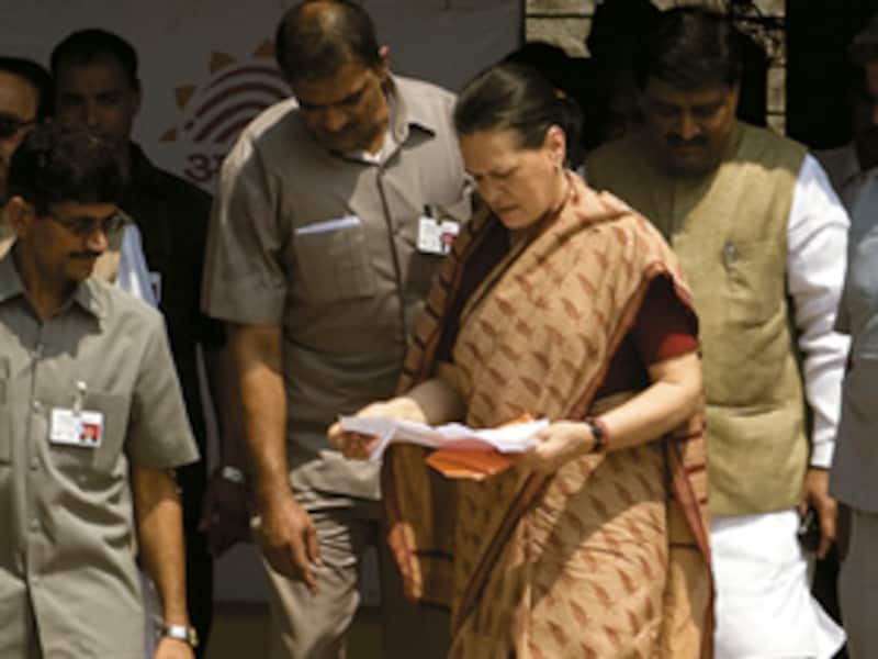 The  Silent  Power of Sonia  Gandhi