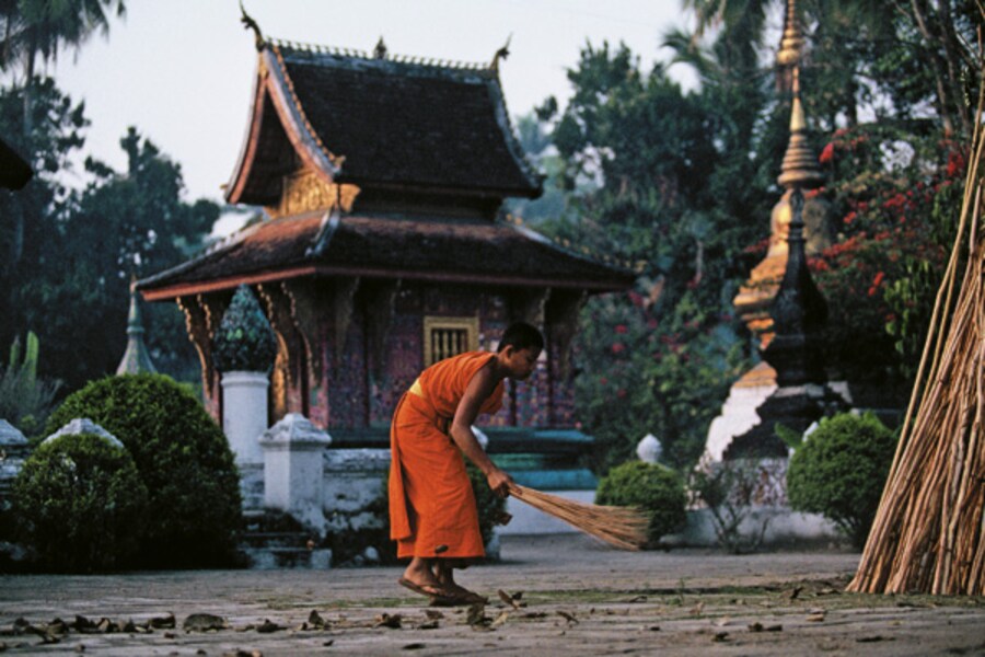 Making Merit In Luang Prabang