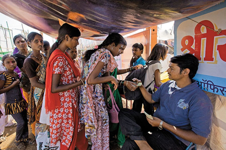 Watching a Film in Small Town India