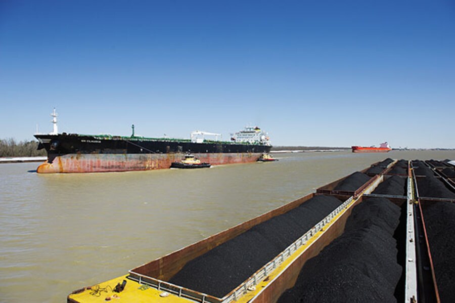 Mississippi and the Struggling River Barge Industry