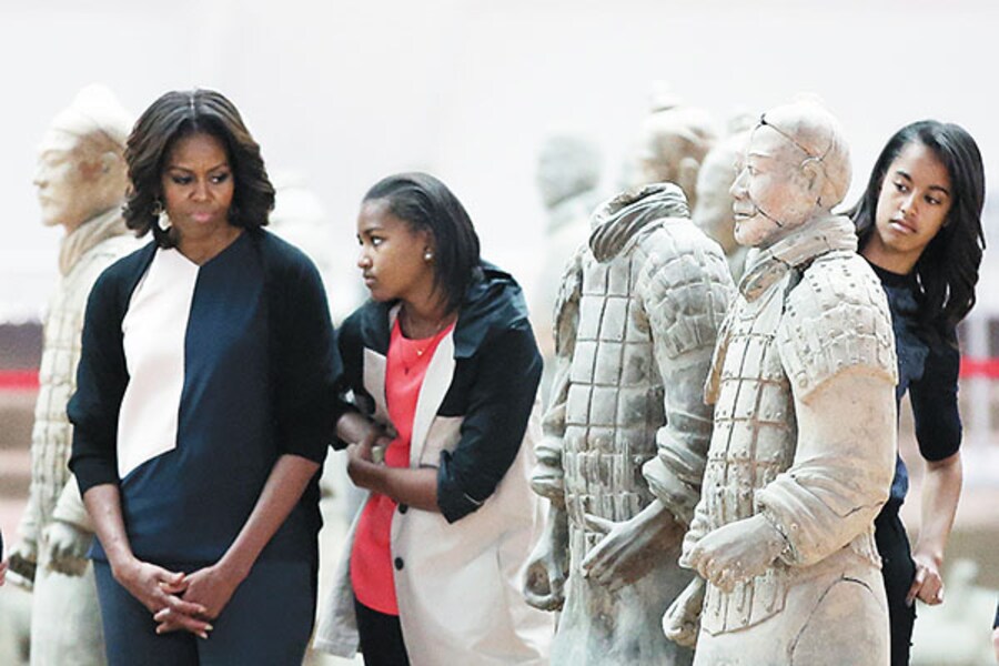 US First Lady in China