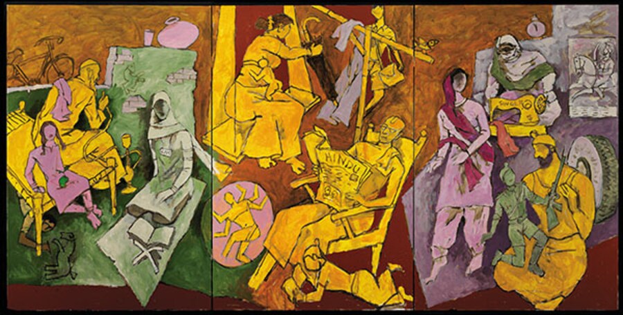 MF Husain's 'Last' Works